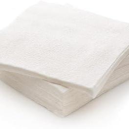 2000 Serviettes en Papier Écoresponsable, Serviettes en Papier Blanc à Cocktail, Serviette de Table Papier Biodégradables (29x30)