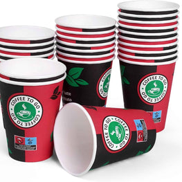 2000 Gobelets en carton de 200 ml, gobelets jetables à emporter, gobelets en carton, gobelets en carton, gobelets jetables pour thé, café, gobelets en papier, tasses à café à emporter,